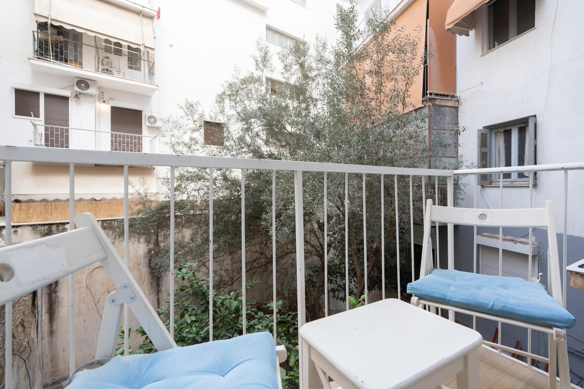 Vibrant & Cozy Apt In Atény Exteriér fotografie
